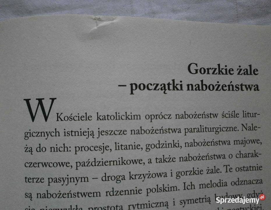 Gorzkie Żale nowa Książka z Płytą CD Kraków