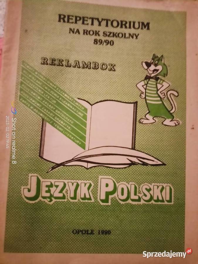 Język polski unikat okazy repetytorium egzamin Książki naukowe i popularnonaukowe