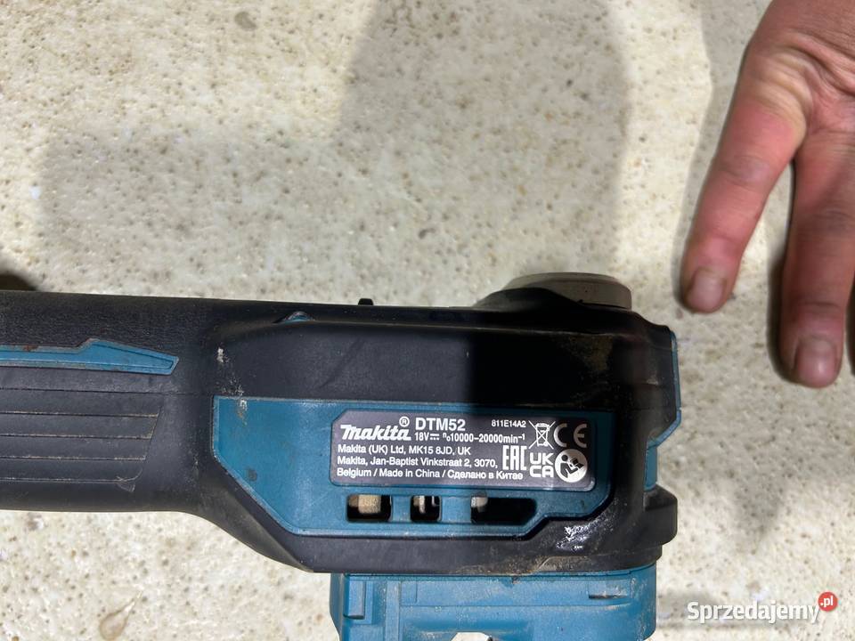 Akumulatorowe narzędzie wielofunkcyjne Makita
