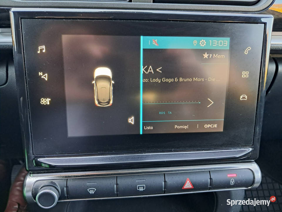 Citroen C3 12 83 Salon Polska III 2016 elektryczne lusterka