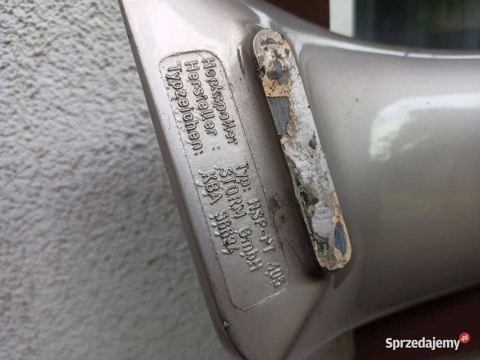 Peugeot 405 spoiler lotka na klapę bagażnika łódzkie Sieradz
