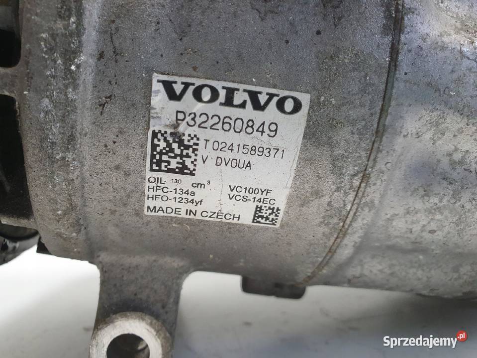 SPRĘŻARKA KLIMATYZACJI Volvo XC60 II 20 D4 pompa lubelskie Chełm sprzedam