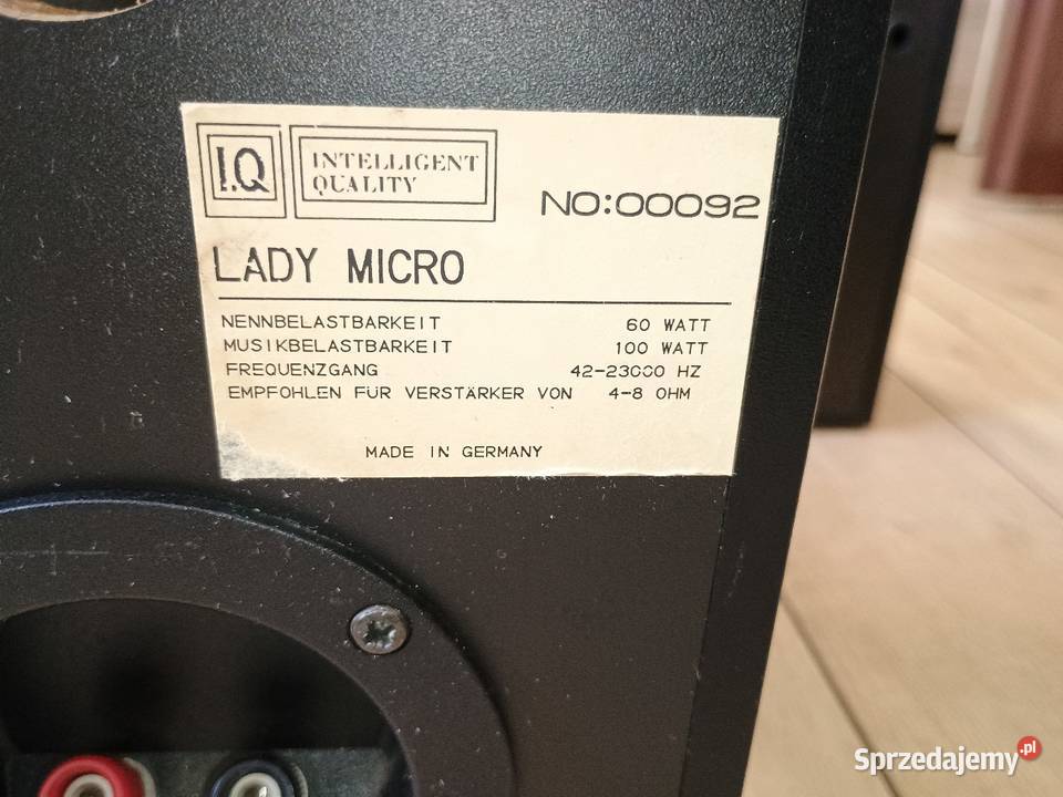 Kolumny głośnikowe IQ