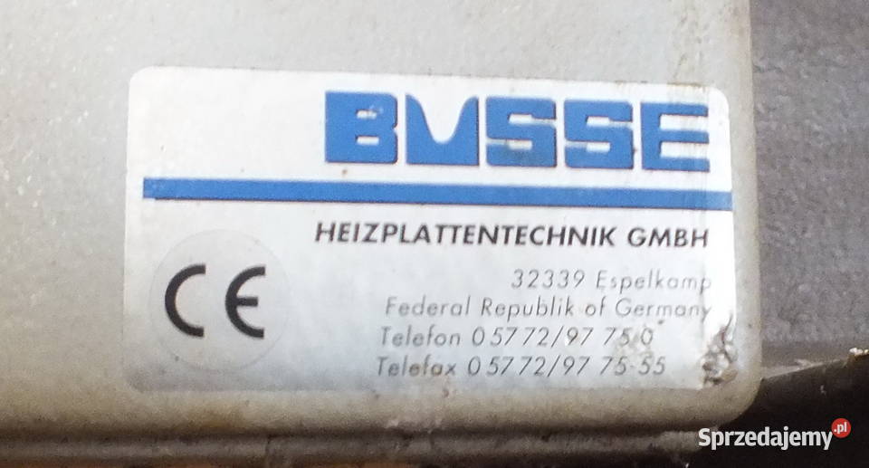 Prasa do drewna firmy Schubert Blaich typ BMS Wałbrzych