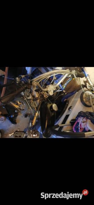 Rower Francuski Motobecane z silnikiem 2t
