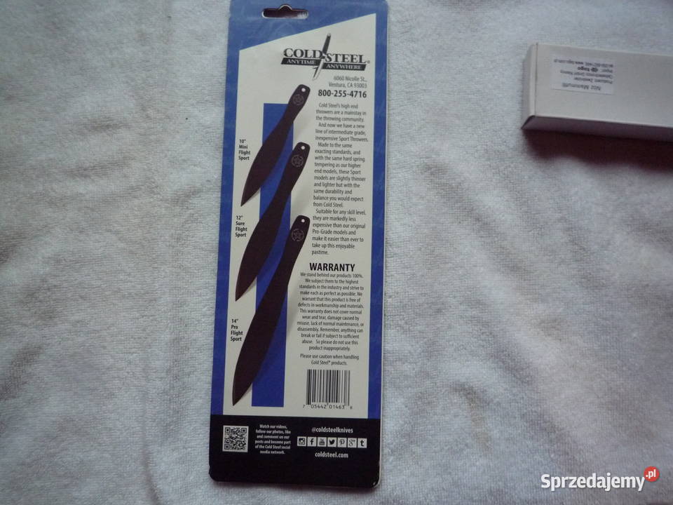 nóż do rzucania cold steel mammut