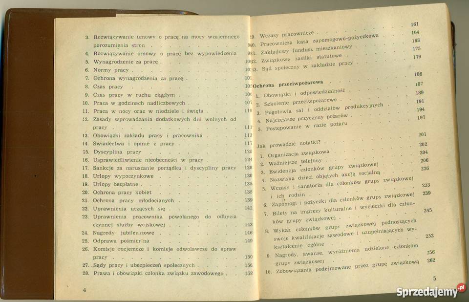 Notatnik męża zaufania Tadeusz Sieczyński PRL Antykwariat Ostrów Wielkopolski