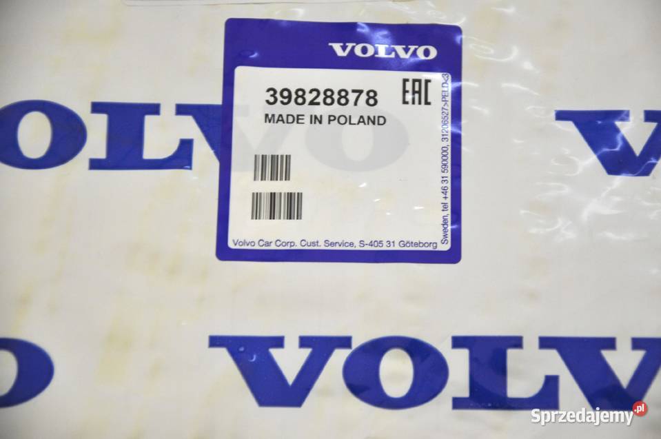 VOLVO S60 V60 oryginalne dywaniki gumowowelurowe