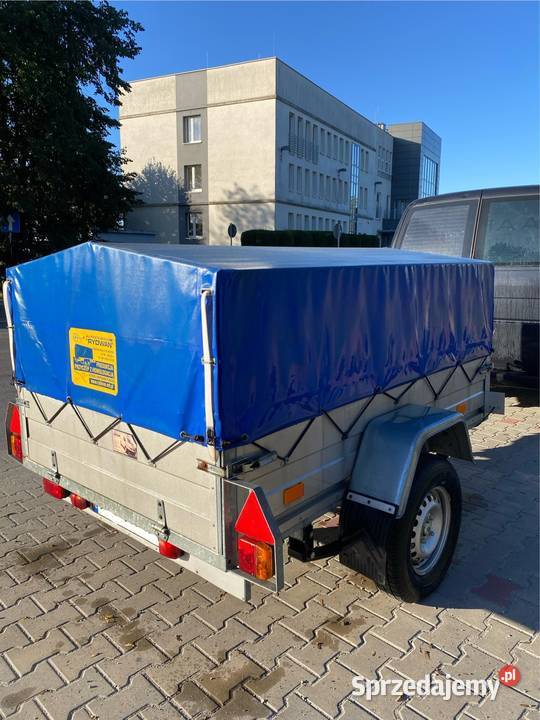Przyczepka lekka RYDWAN zarejestrowana DMC 600 mazowieckie
