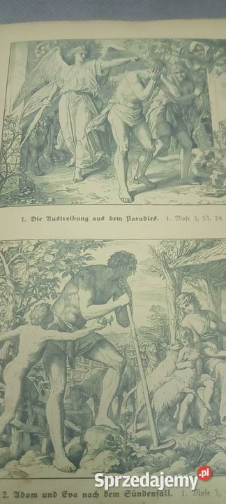 Biblia przedwojenna niemiecka dolnośląskie Wrocław