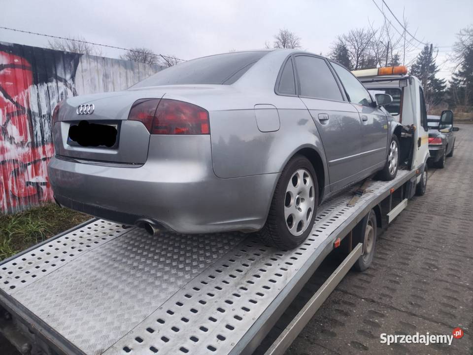 Audi a4 b7 LY7G drzwi zderzak klapa lampy deska Rok produkcji 2005 Łódź