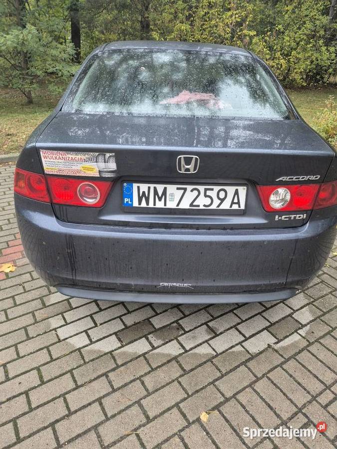 Honda Accord 22 diesel Jabłoń Kościelna