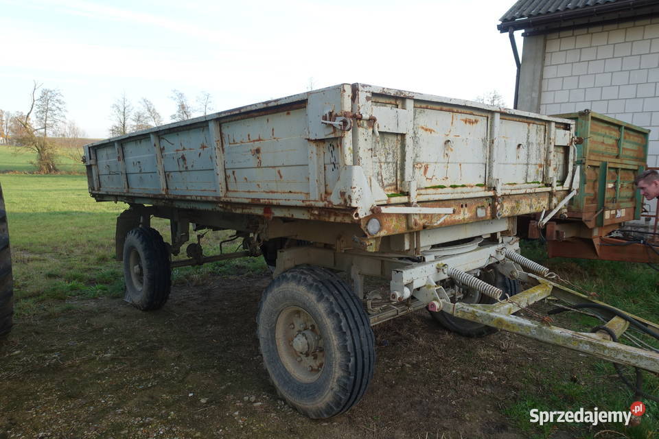 Przyczepa wywrotka 45T rosyjskaruska nieuszkodzony Sokoły