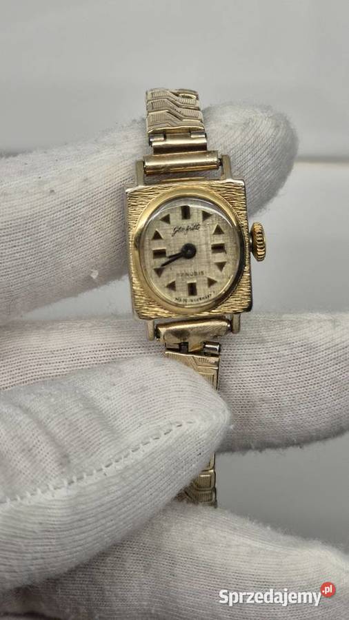 Stary damski zegarek GUB Glashutte Chorzów