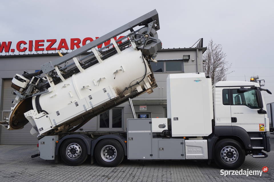 MAN TGS 26360 E6 Zabudowa WUKO Rivard 18 m3 180 10518cm3 Kraków