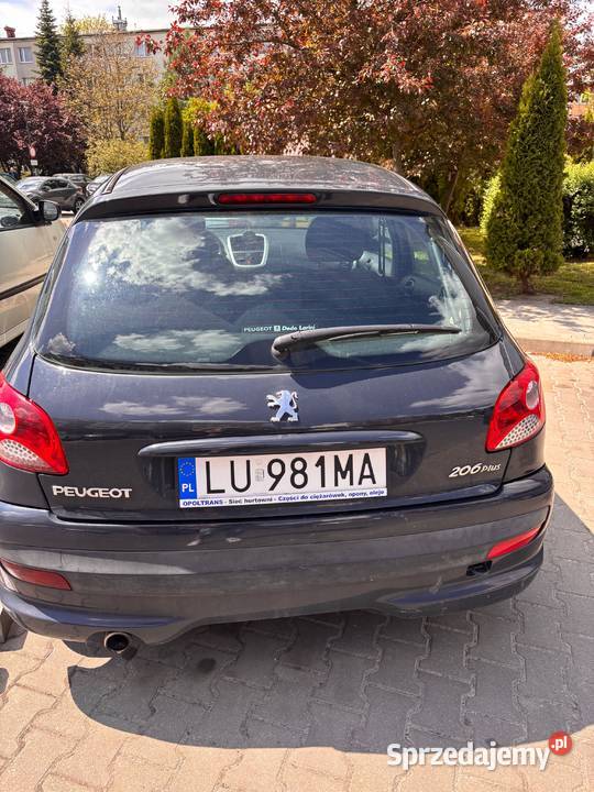 Peugeot 206 plus lubelskie