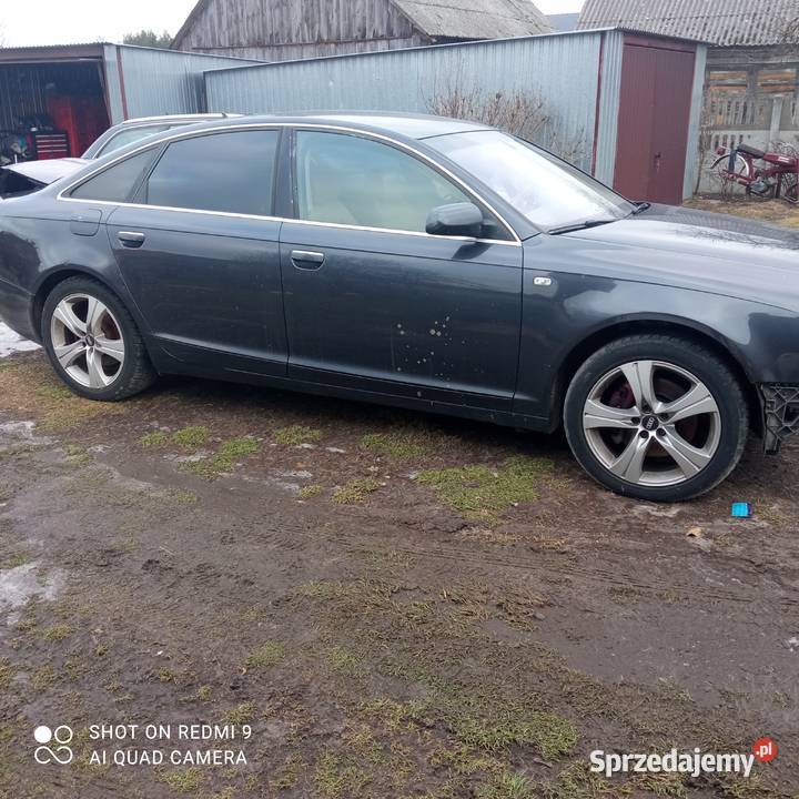 Audi A6 C6 maska błotnik drzwi dach pas przedni Stoczek Łukowski