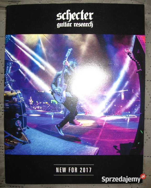 Schecter Guitar Research For 2017 katalog gitar Kępice