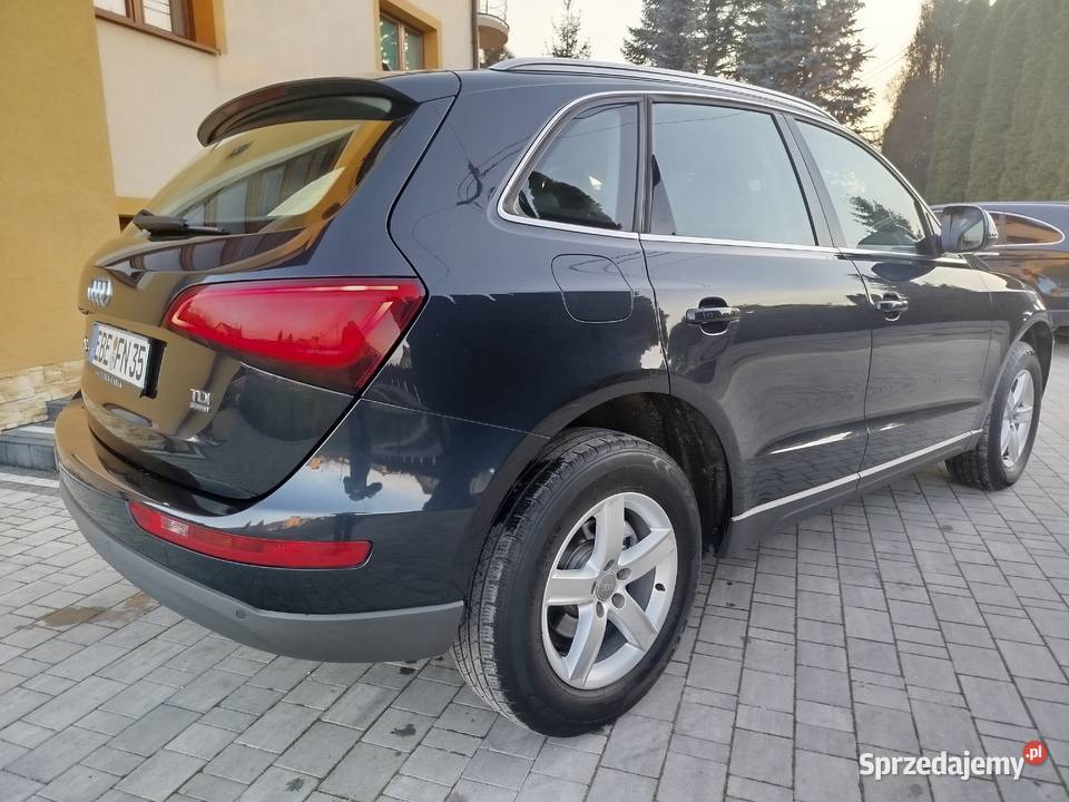 audi q5 20 tdi 177 quattro 4x4 sline skóra grafitowy Grabownica Starzeńska