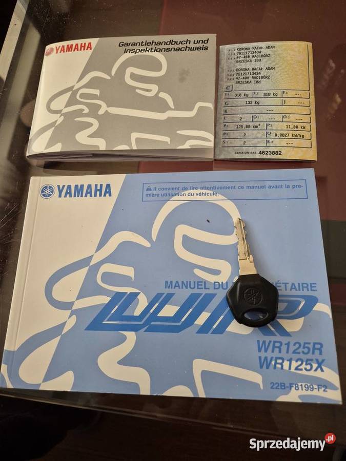 Yamaha wr 125 Motoryzacja Racibórz