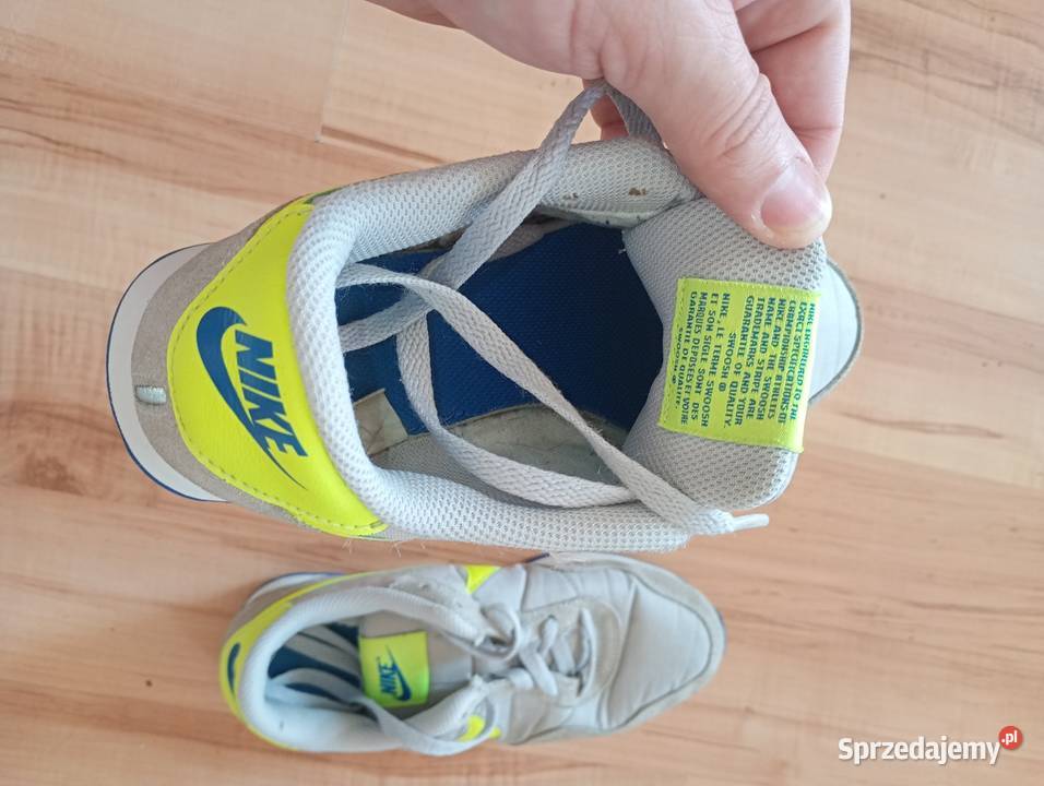 buty sportowe 36 NIKE szare szary/srebrny Szczecin
