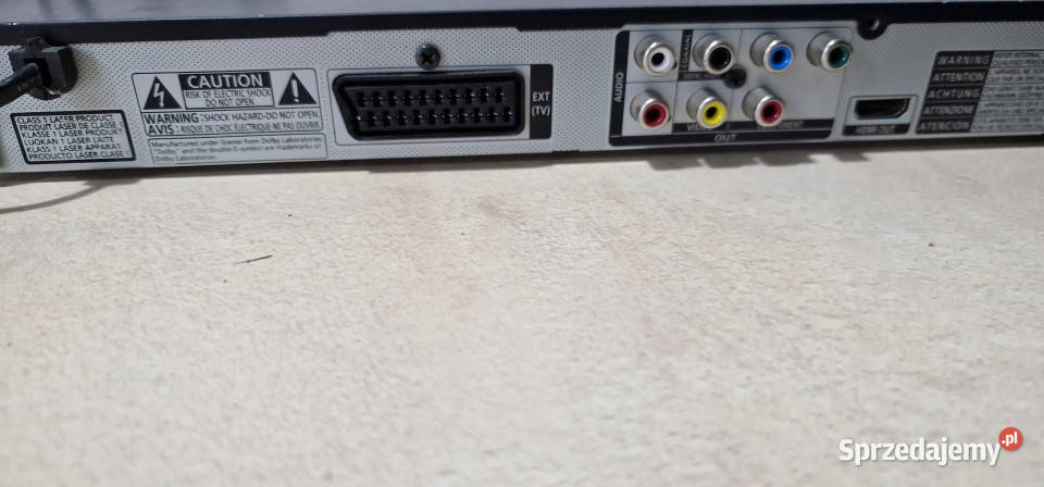 Odtwarzacz DVD Samsung DVDC550 CD player Międzychód