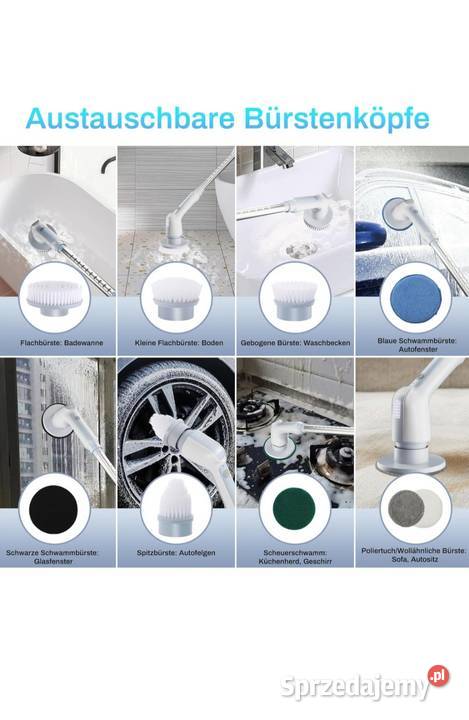 Szczotka elektryczna do czyszczenia fug kabiny lubuskie Gorzów Wielkopolski