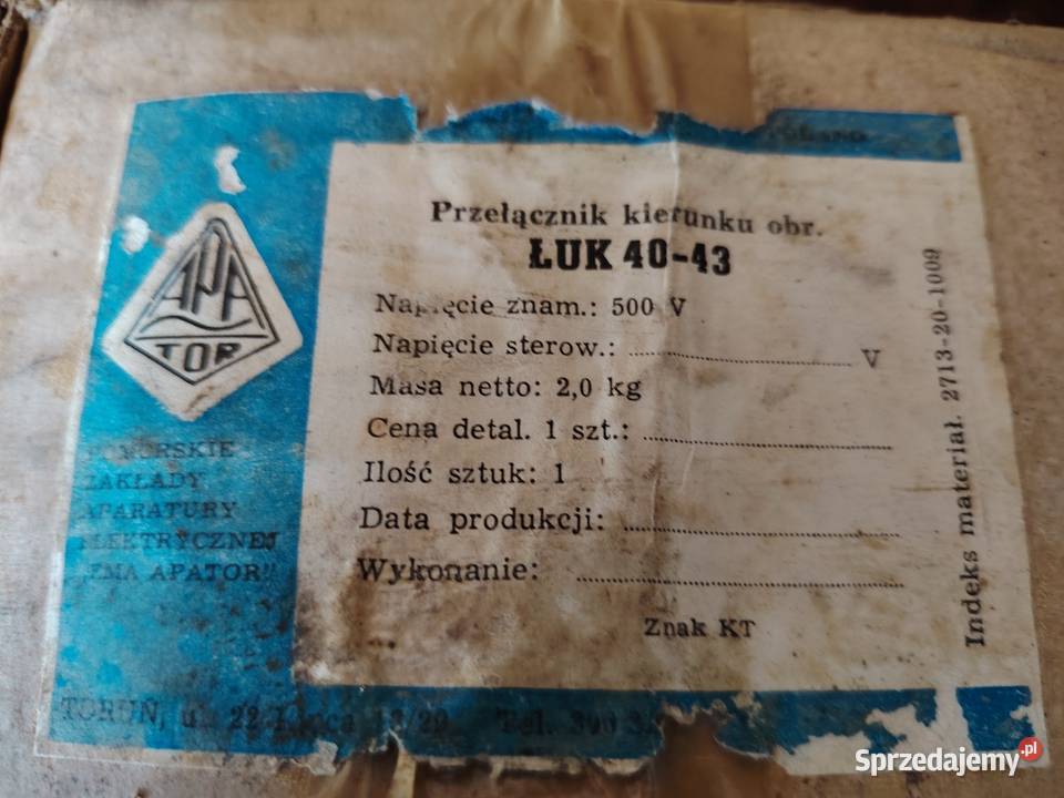 ŁUK 4043 śląskie Poręba sprzedam