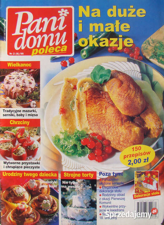 Na duże i małe okazje Pani Domu poleca małopolskie Limanowa