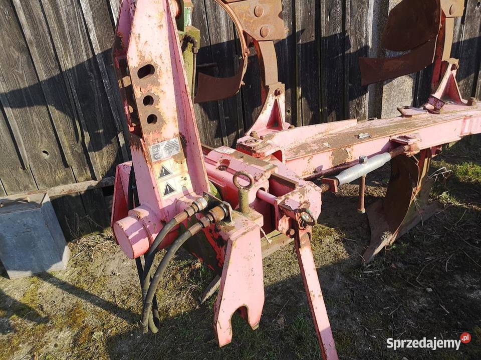Pług Obrotowy 4 Skibowy Unia Grudziądz Oryginał Swarzędz