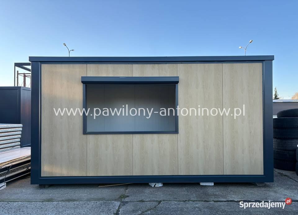 NOWY Pawilon Handlowy Kontener Gastronomiczny Giżycko