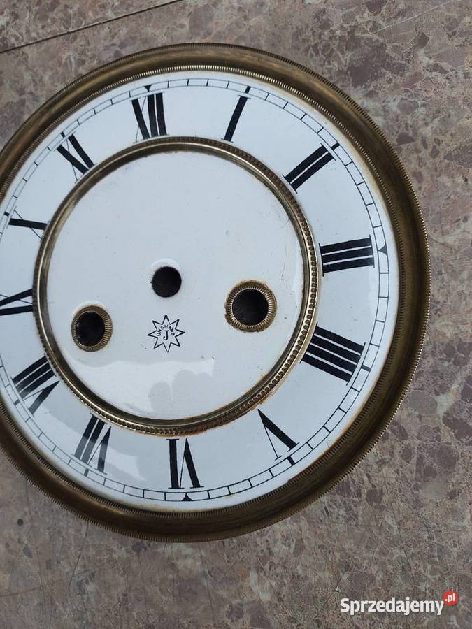 674 Tarcza starego zegara ściennego Junghans 145 Antyki pomorskie Tczew