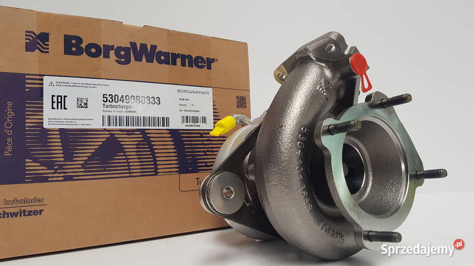 Turbosprężarka BorgWarner KKK 53049980333