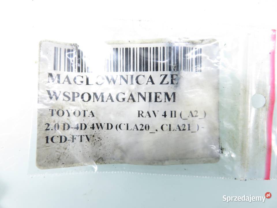 MAGLOWNICA TOYOTA RAV 4 II osobowe małopolskie