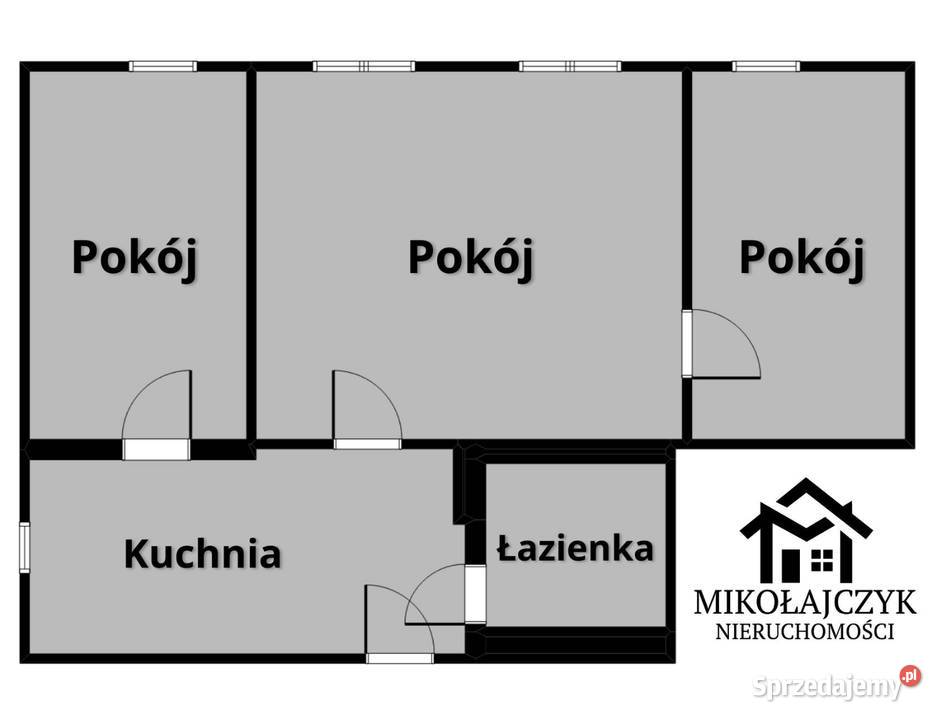 3 pokoje Andersa I piętro ogródek sprzedam