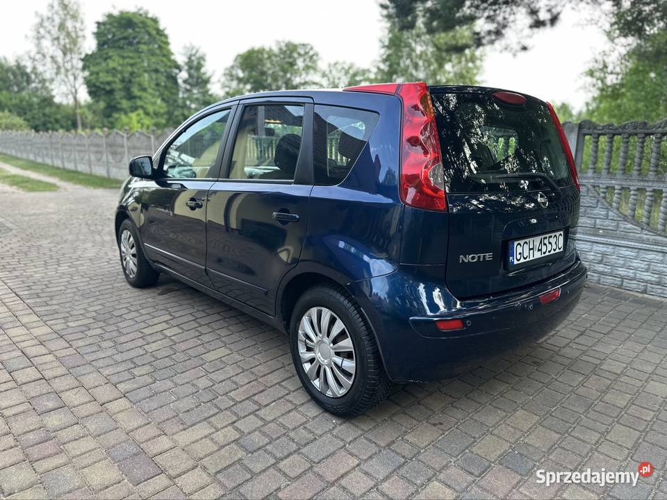 Nissan Note 16 Benzyna 110 pomorskie Gdańsk