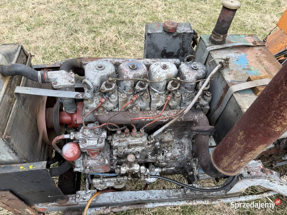 Ciągnik Sam z silnikiem 4011 Cięcina