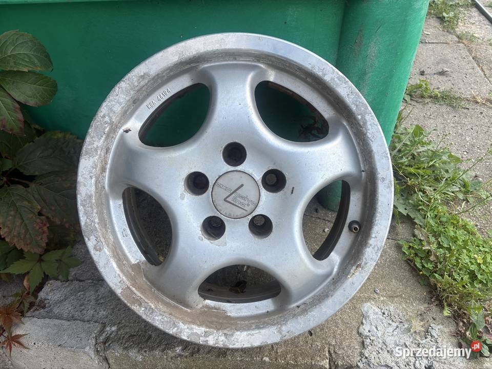 Felgi aluminiowe z rantem 14 5x100 Vw Polo Fabia Średnica 14" Puławy