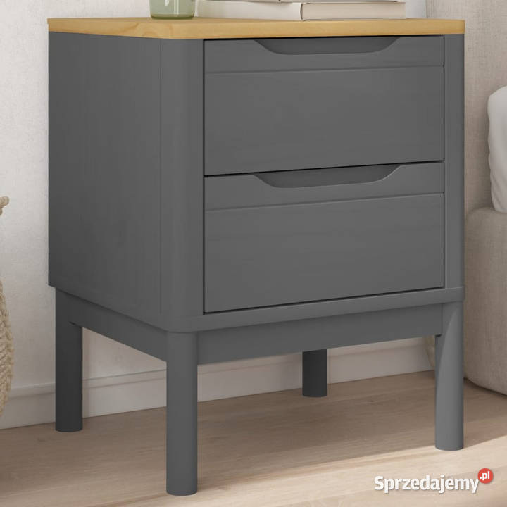 Szafka nocna FLORO szara 45x39x57 lite drewno mazowieckie Warszawa sprzedam