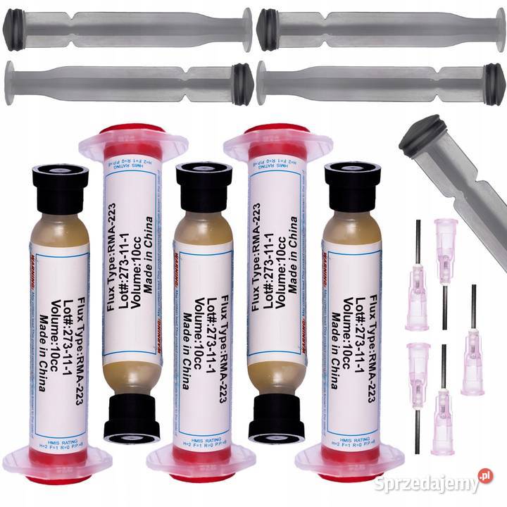 Topnik Flux Lutowniczy RMA223 5x 10cc z Ludźmierz