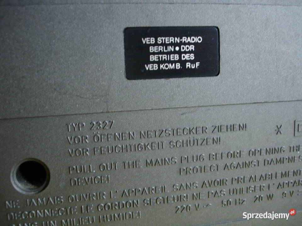 Radiomagnetofon RFT DDR SKR700 Zielona Góra