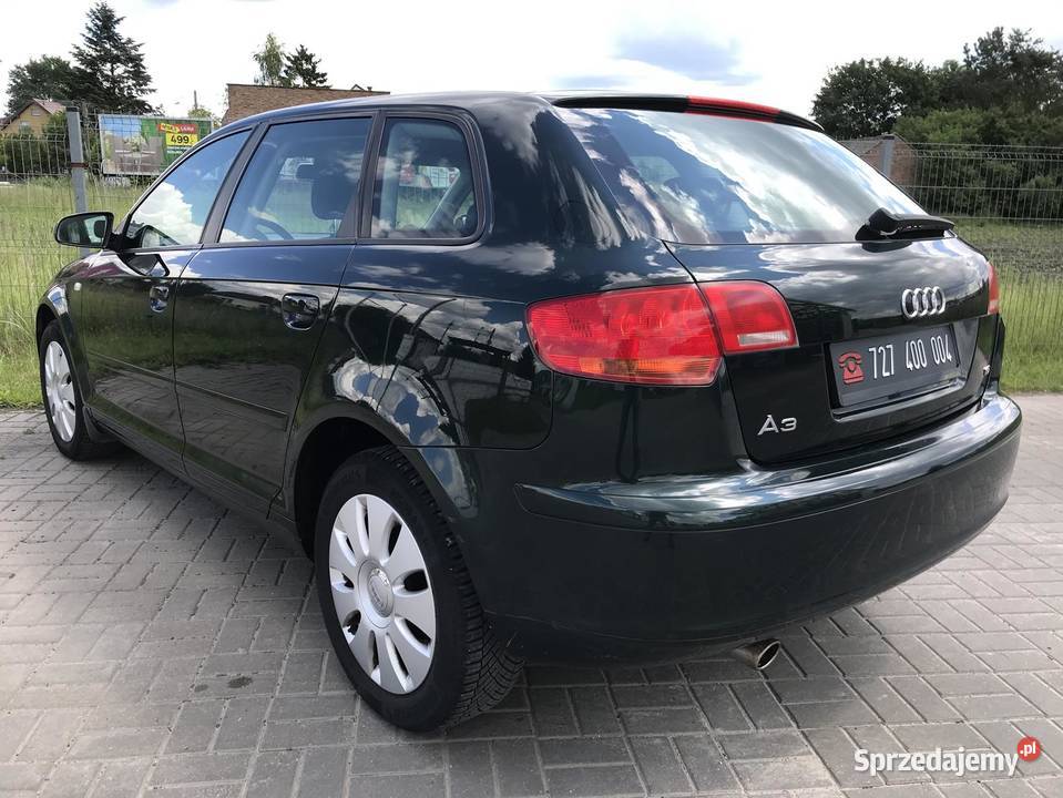 Audi A3 16 MPI 102 154000 z Niemiec 4/5 A3 mazowieckie Lesznowola