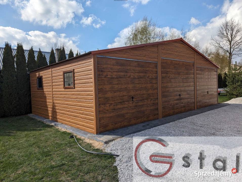 garaż blaszany 9x6 multigloss gstal samodzielny Sprzedaż Grybów