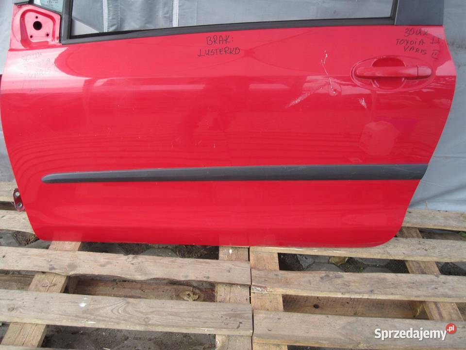 TOYOTA YARIS II LIFT 09r HB 3D drzwi lewe przód