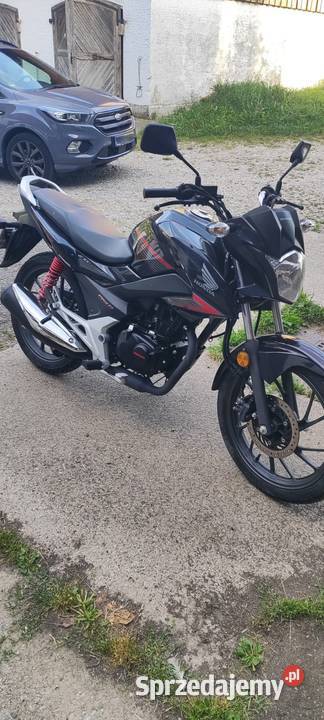 Honda CB125F 2018 2482 Pełna historia Honda Józefów sprzedam