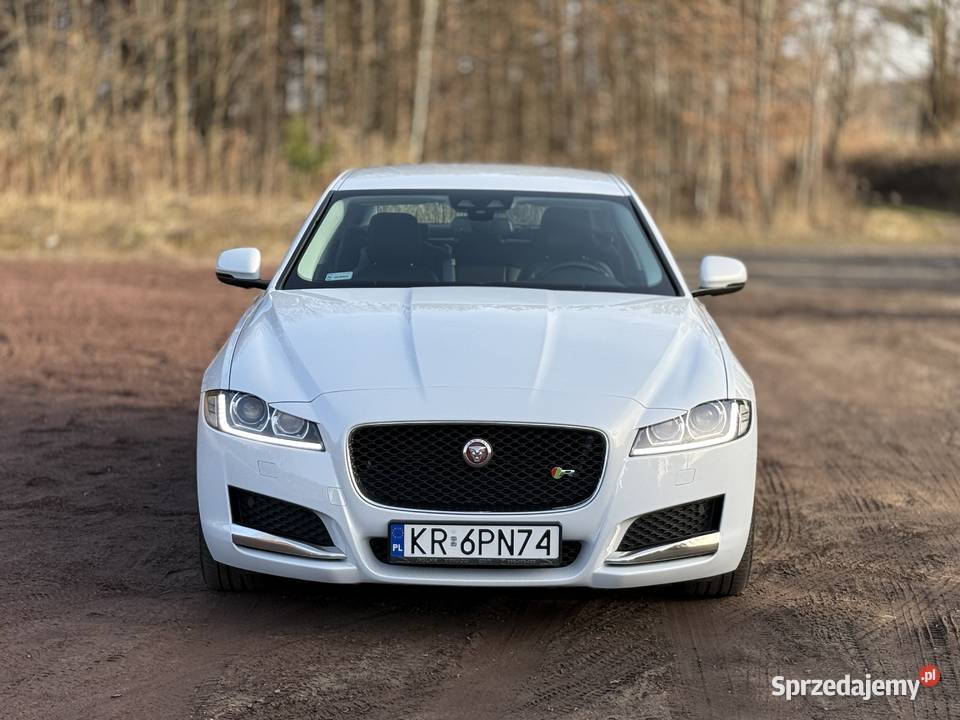 Biały Jaguar XF 2016 wyjątkowy egzemplarz 2000cm3 Rybnik