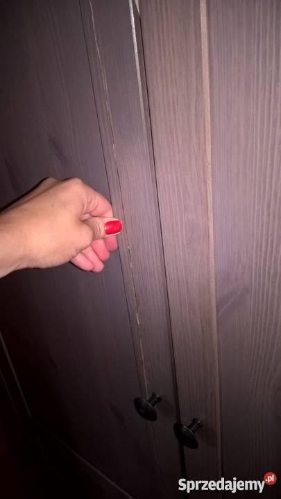 Szafa 3drzwiowa IKEA Hemnessosna bejcowana śląskie Bytom