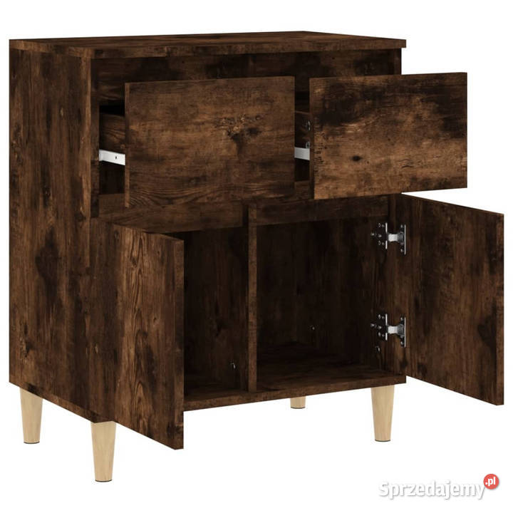 Komoda przydymiony dąb 60x35x70 materiał Warszawa