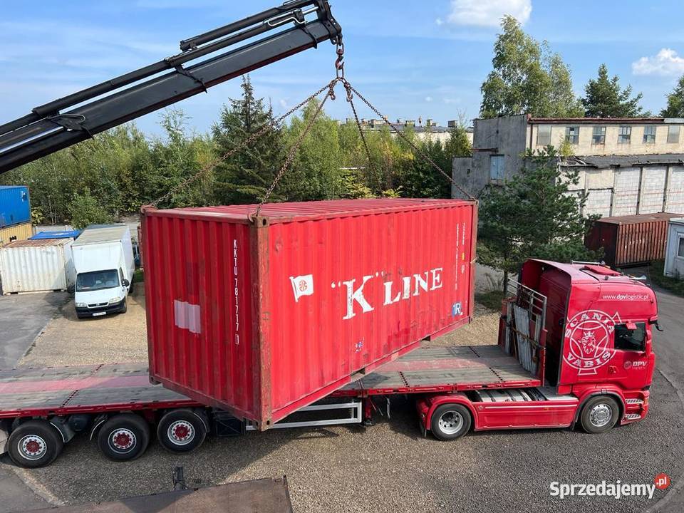 Kontener morski magazynowy 20DV 6 metrowy Biznes i Przemysł Łochów