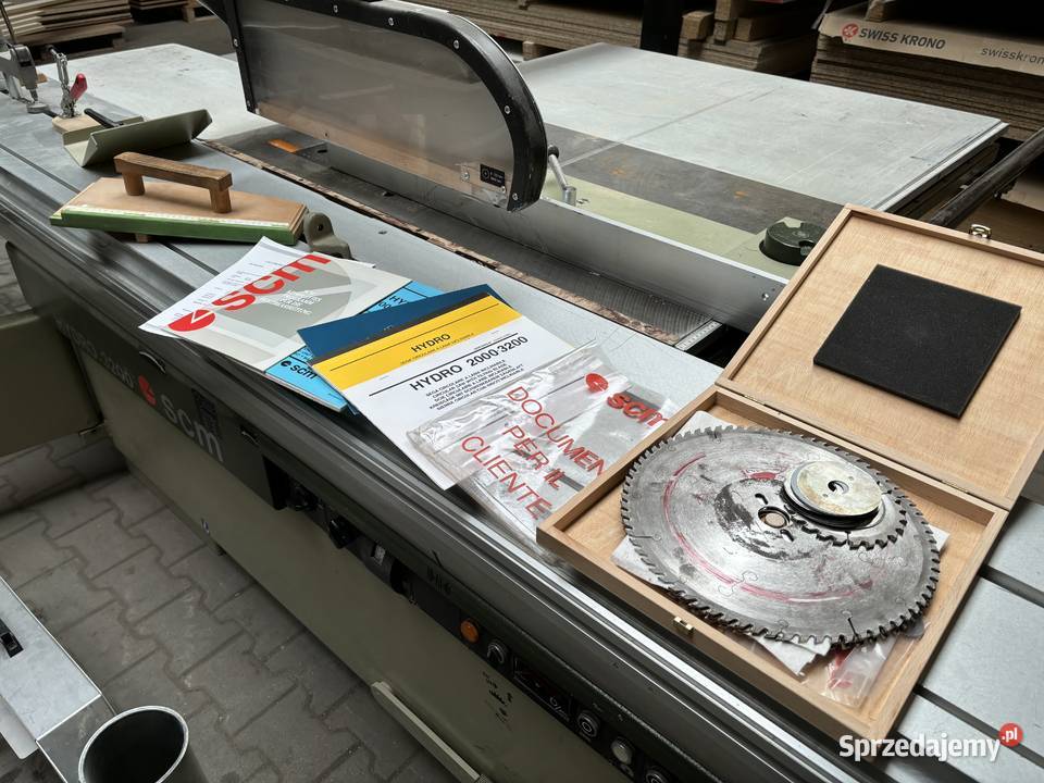 Piła formatowa scm hydro 3200 z podcinakiem Pozostałe Krapkowice